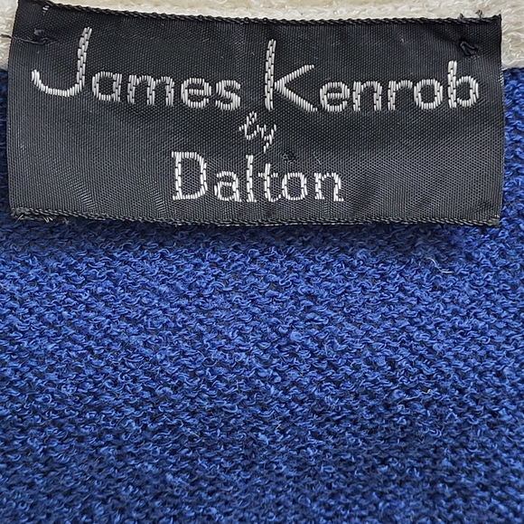 James Kenrob by Dalton vintage acrylic Sailor Sweater size 10 - Picture 7 of 8